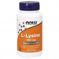 NOW L-LYSINE 500 mg - 100 tab