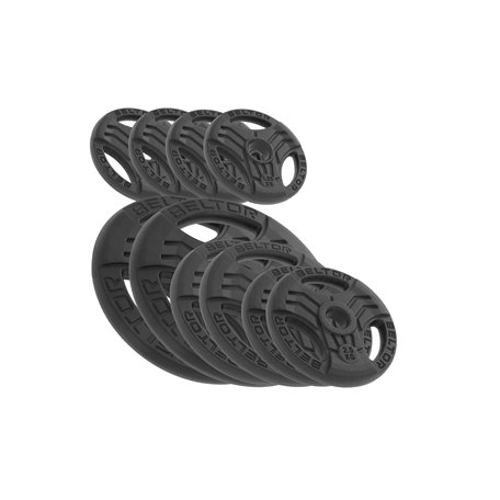 BELTOR ZESTAW 40KG OBCIĄŻENIE ŻELIWNE KIEROWNICA 29MM FASTGRIP