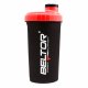 BELTOR SHAKER 700ML CZARNY CZERWONY "STOP WISHING START DOING"