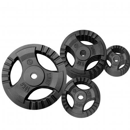 Kawmet Zestaw 50 kg obciążenia żeliwne talerz 28,5 mm