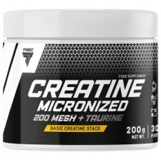 TREC CREATINE MICRONIZED 200 MESH + TAURINE 200 g JAR