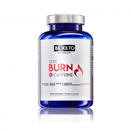 BeKeto Keto Burn z Kofeiną – spalacz tłuszczu – 180 kapsułek