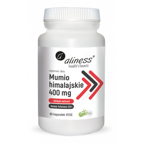 ALINESS MUMIO HIMALAJSKIE ( SHILAJIT EXTRACT ) 400 mg 90 vcaps