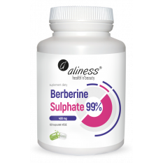 Aliness Berberine Sulphate 99% 400 mg x 60 vege caps