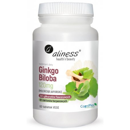 ALINESS GINKGO BILOBA 120 mg 60 vtab