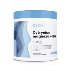 Osavi Cytrynian Magnezu + B6, Proszek - 250 grams