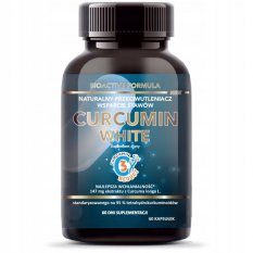 Intenson Curcumin White (ekstrakt z kłącza kurkumy + inulina z cykorii) 60 kapsułek