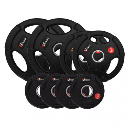 PF Zestaw 40kg Obciążenie Olimpijskie Gumowane 50mm