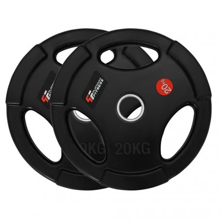 PF Zestaw 40kg Obciążenie Olimpijskie Gumowane 50mm