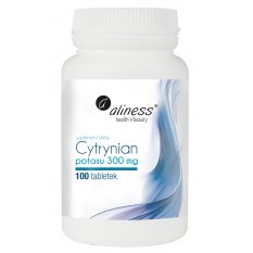 Aliness, Cytrynian Potasu 300 mg , 100 Vege tab.