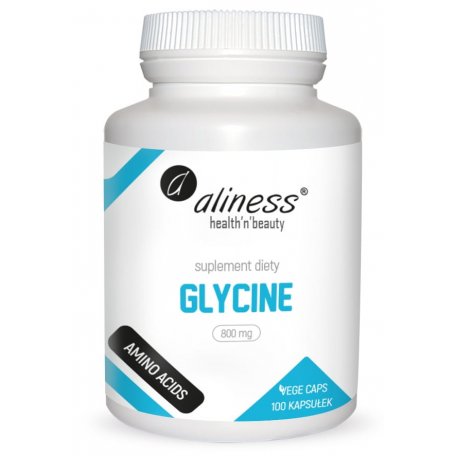 Aliness, GLYCINE 800 mg x 100 Vege Caps
