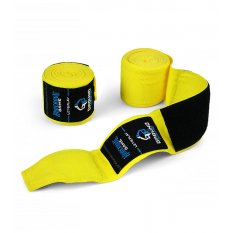 Ground Game Bandaże / owijki bokserskie 4 m Neon Żółte