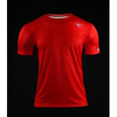 Ground Game Koszulka treningowa T-shirt Crossborn Minimal Czerwona