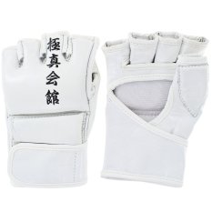 Beltor Rękawice karate Ochraniacze dłoni pięści KYOKUSHIN Białe