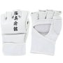 Beltor Rękawice karate Ochraniacze dłoni pięści KYOKUSHIN Białe