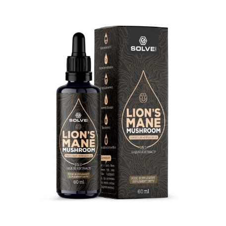 Solve Labs Soplówka jeżowata (Lion's mane) w kroplach 60ML