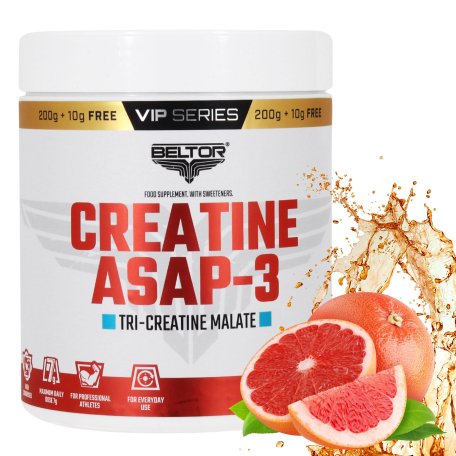 Creatine ASAP-3 Kreatyna Jabłczan TRI CREA 210G VIP SERIES