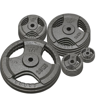 PLATINUM FITNESS ZESTAW OBCIĄŻEŃ 115KG OBCIĄŻENIE ŻELIWNE KIEROWNICA 29MM