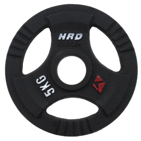 HRD System Obciążenie olimpijskie żeliwne z uchwytami 5kg/50mm