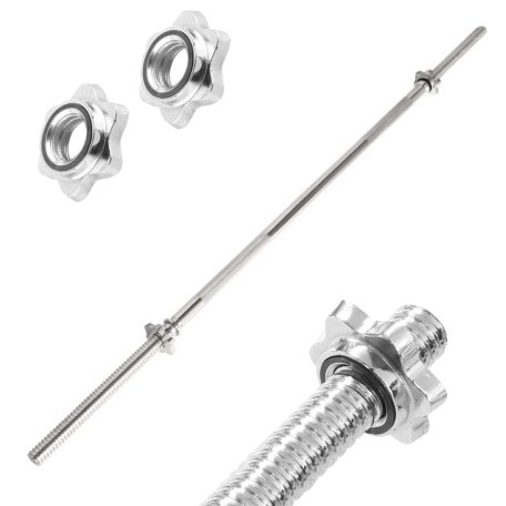 Platinum Fitness Gryf 165 cm / 28 mm z zaciskami