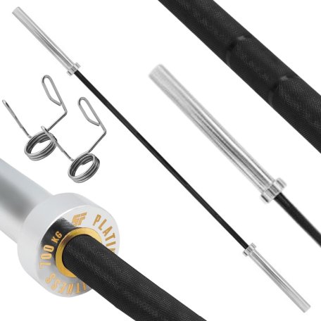 Gryf 50mm Professional 220cm max 700kg - Platinum Fitness