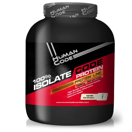 HUMAN CODE 100% ISOLATE CODE PROTEIN 1500 g
