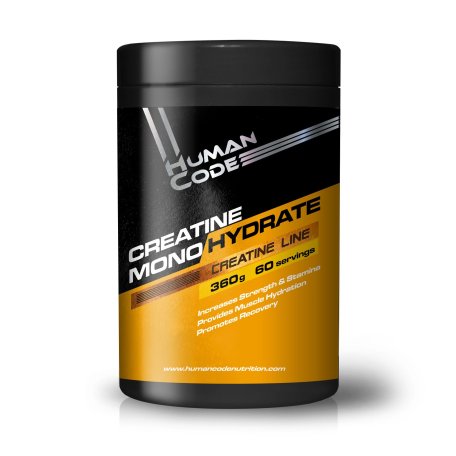 HUMAN CODE CREATINE MONOHYDRATE 360 g