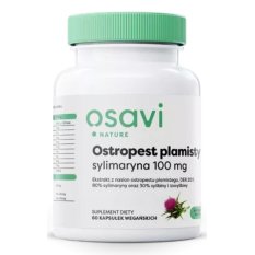 OSAVI OSTROPEST PLAMISTY, SYLIMARYNA 100 mg 60 vcaps