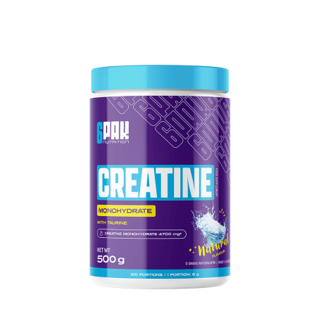 6 PAK CREATINE MONOHYDRATE 500g