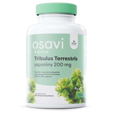 OSAVI TRIBULUS TERRESTRIS (NATURE) SAPONINY 200 mg - 180 vcaps