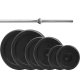 Platinum Fitness ZESTAW 80KG OBCIĄŻENIE ŻELIWNE 29MM + GRYF 180CM