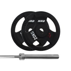 HRD System Zestaw Obciążenie Olimpijskie 53kg Gryf olimpijski
