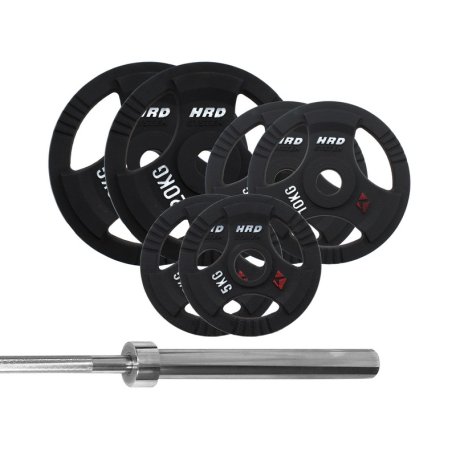 HRD System Zestaw Obciążenie Olimpijskie 83kg Gryf olimpijski