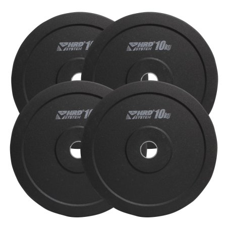 HRD System ZESTAW 40KG OBCIĄŻENIE OLIMPIJSKIE BUMPER 50,5MM