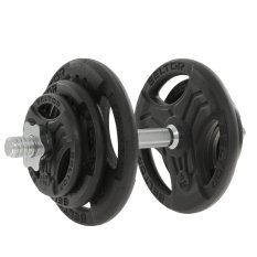 Beltor Regulowana hantla żeliwna 20kg + zaciski - Beltor