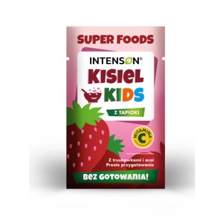 INTENSON KISIEL KIDS Z TAPIOKI TRUSKAWKOWY 22 g