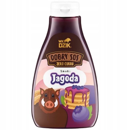 WARSZAWSKI KOKS SOS ZERO 425 ml JAGODOWY