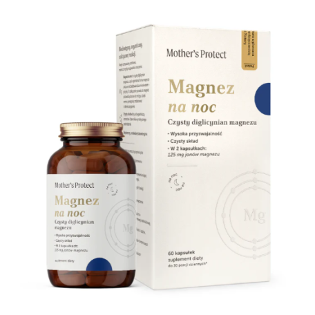 Mother's Protect Magnez na noc 60 kapsułek
