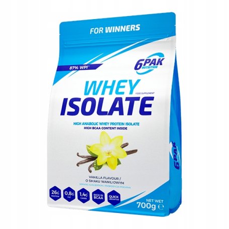 6 PAK WHEY ISOLATE 700 g