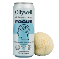 OLLYWELL FOCUS 330 ml Naturalny napój z Lions Mane