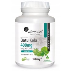 ALINESS GOTU KOLA ( CENTELLA ASIATICA, WĄKROTKA AZJATYCKA ) 400 mg / 100 vcaps