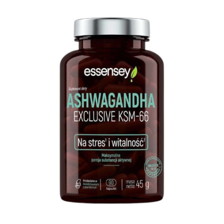 ESSENSEY ASHWAGANDHA EXCLUSIVE KSM-66 90 kap