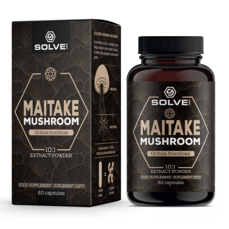 Solve Labs Maitake (Żagwica listkowata) 10:1 Ekstrakt 60 kapsułek