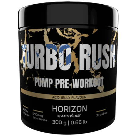 Activlab TURBO RUSH PUMP PRE-WORKOUT 300 g Horizon