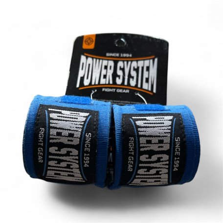 POWER SYSTEM BANDAZ BOXING WRAPS z czarnym frontem