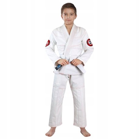 Ground Game GI Kimono do Judo dla dzieci Deshi Białe