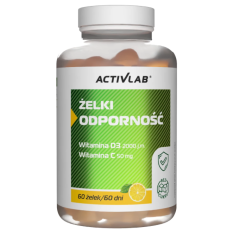 ACTIVLAB ŻELKI ODPORNOŚĆ (SŁÓJ 60 ŻELEK) CYTRYNA