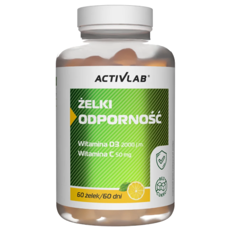ACTIVLAB ŻELKI ODPORNOŚĆ (SŁÓJ 60 ŻELEK) CYTRYNA