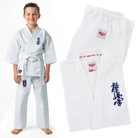 BELTOR KIMONO KARATE KYOKUSHIN KARATEGA KEIKO Z HAFTEM 10oz POLSKIE