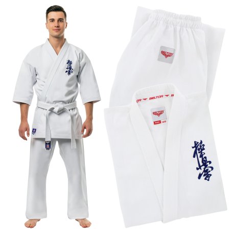 KIMONO KARATE KYOKUSHIN KARATEGA KEIKO Z HAFTEM 10oz POLSKIE - BELTOR